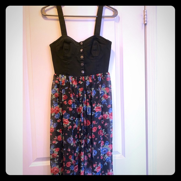 Floral high-low dress - Picture 1 of 2